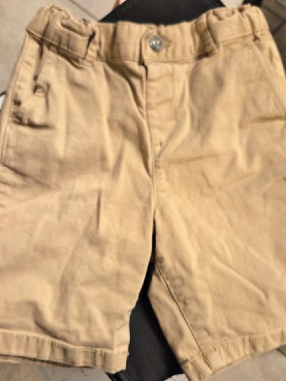The Children's Place Boys Khaki Chino Shorts Brown 5T
